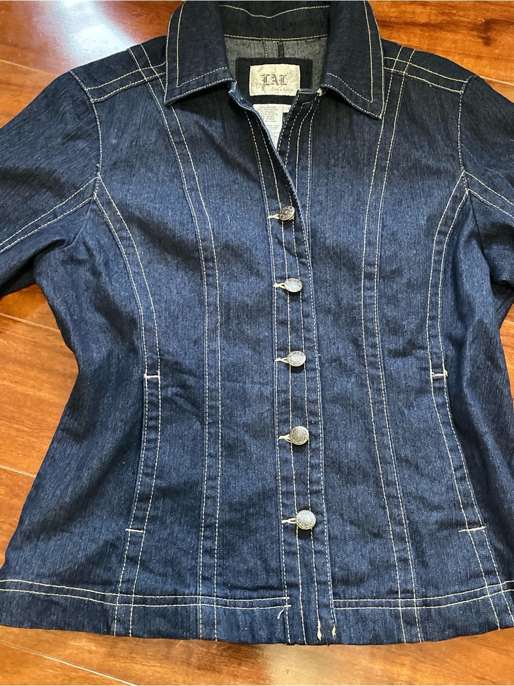 Live a Little Dark Indigo Denim Jacket